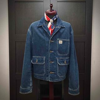 RRL（Gジャン/デニムジャケット ・ ブルー・ネイビー/青色系）のフリマ