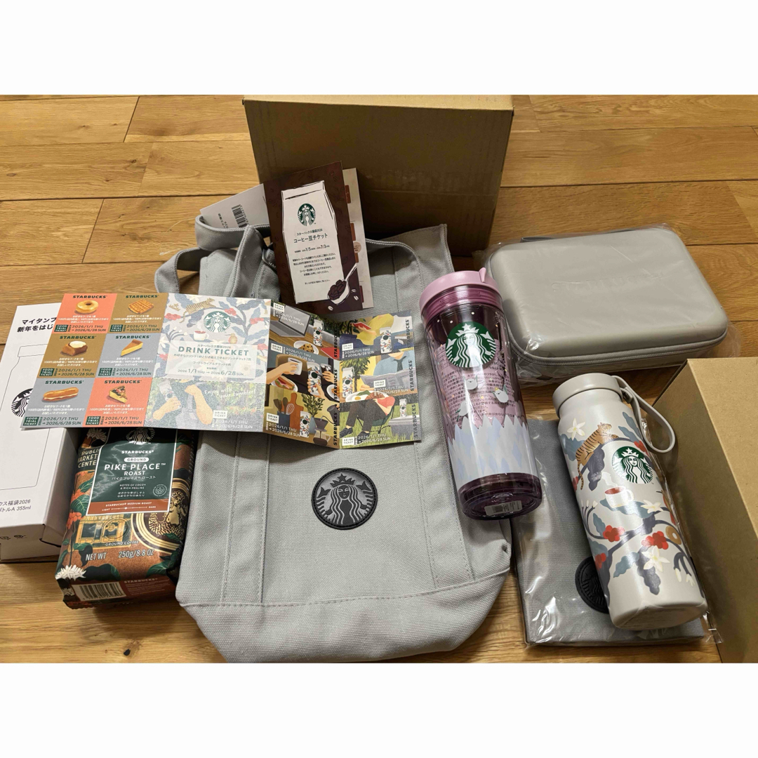 Starbucks - Starbucksスタバ 福袋2026年スターバックス抜き取りなし