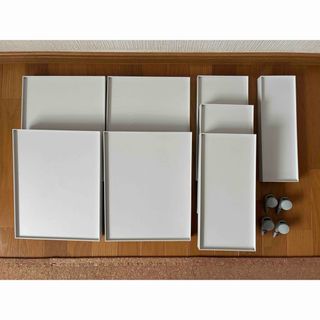 MUJI (無印良品) - 無印良品 硬質パルプボックス 2個セット 引き出し