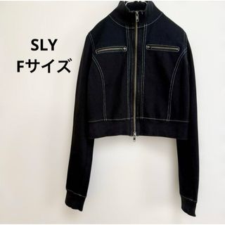 SLY - 新品完売♡MICHIXSLY F／LEATHER ジャケット♡ミチスライ レザー