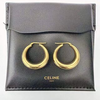 CELINE - 美品 セリーヌ ノット ピアス ゴールドの通販 by