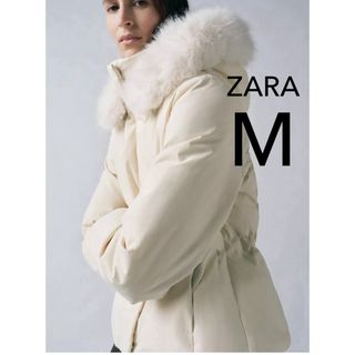 ZARA - ZARA ダウンジャケット 黒 ファーの通販 by kotoko's shop