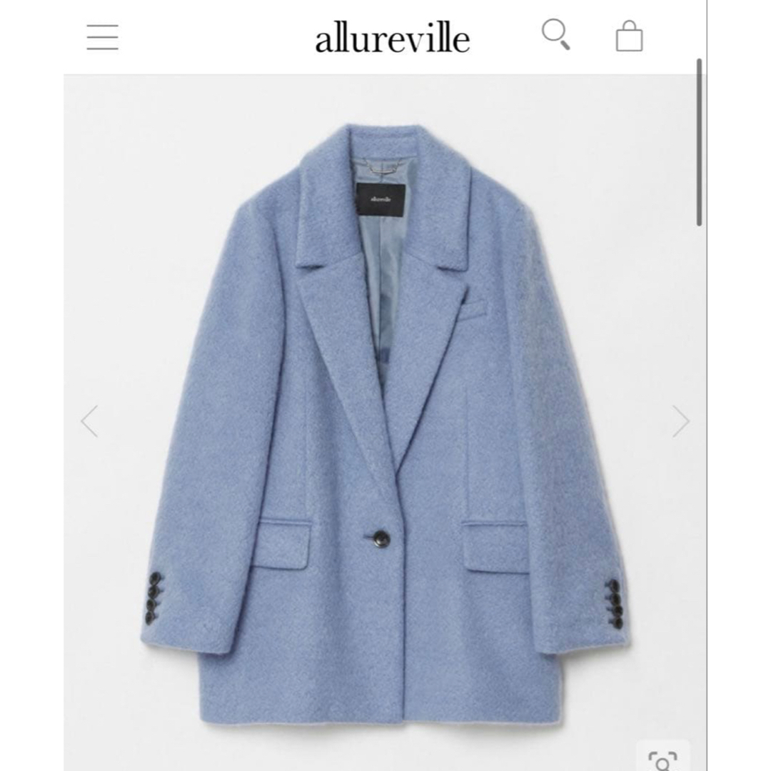 allureville - アルアバイル ルルウィルビー モヘヤシャギーハーフ