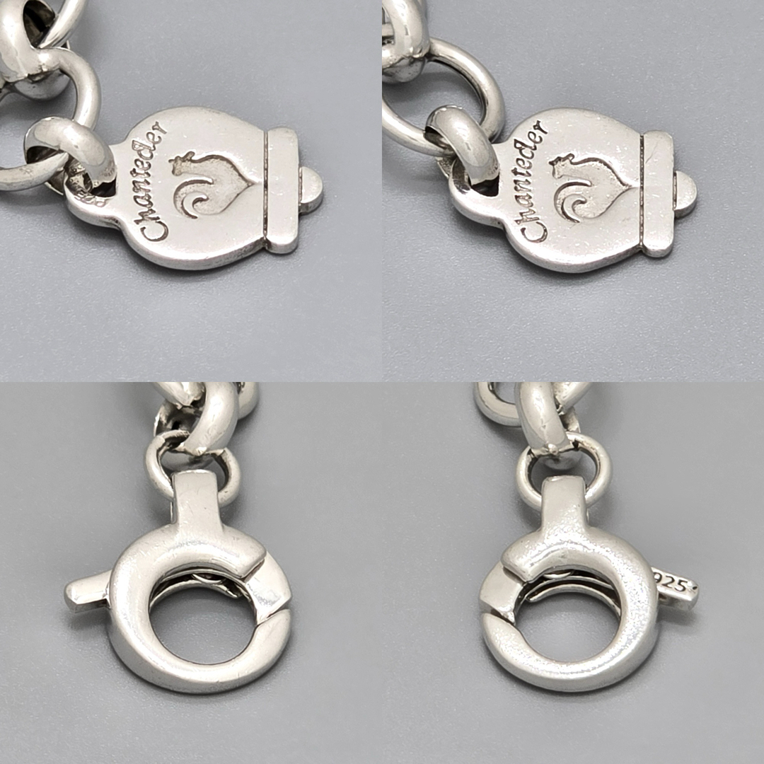 Chantecler - シャンテクレール ロゴチャーム ブレスレット 腕周り約18