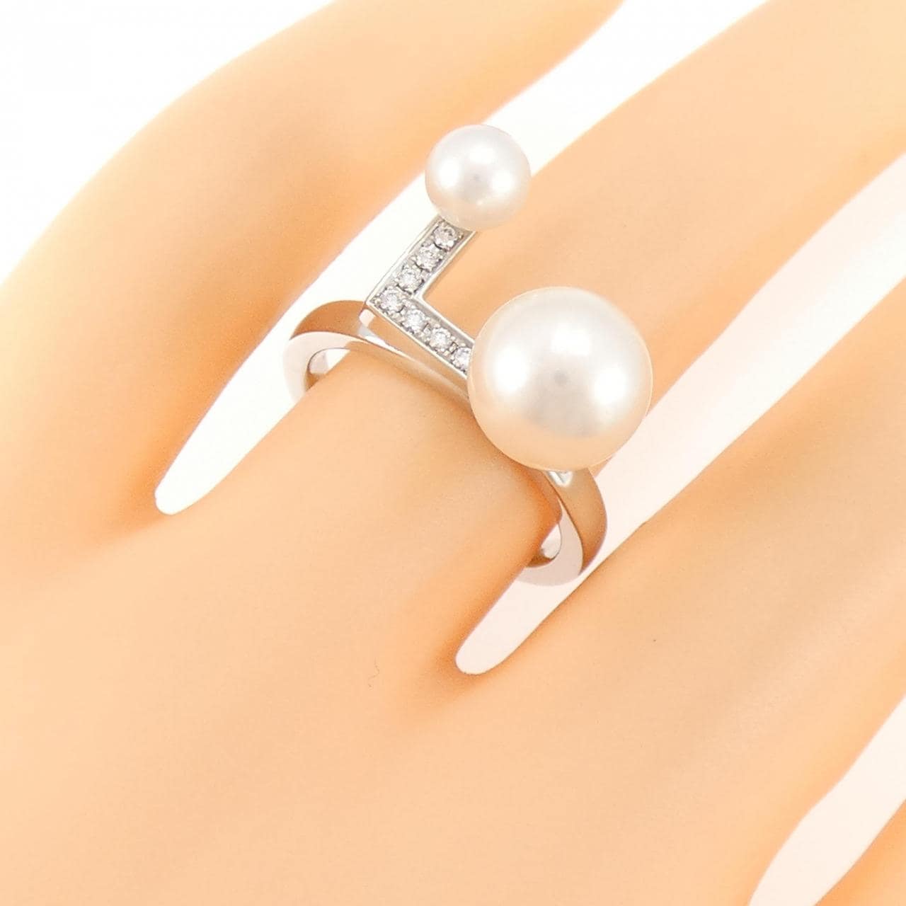 コメ兵｜タサキ バランス ノート パヴェ リング｜TASAKI｜ブランド