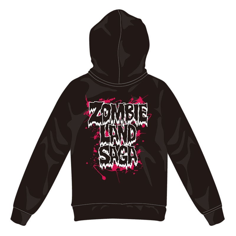 ZIPパーカー（L）/ フランシュシュ 佐賀よ共にわいてくれ : ゾンビ
