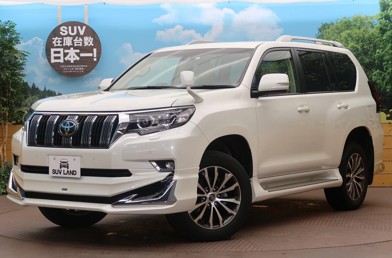 ランドクルーザープラドのモデリスタとTRDのエクステリアパーツを紹介