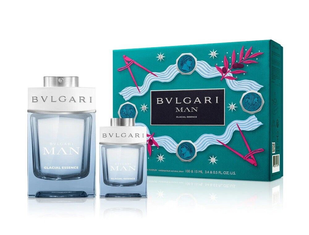 Bvlgari Man Glacial Essence EDP 100Ml Set | Paris Gallery