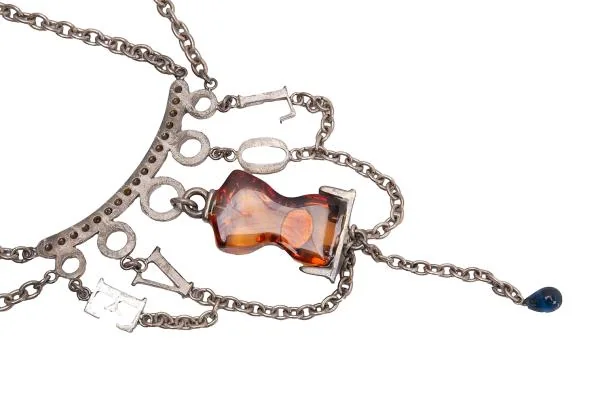 ジャンポールゴルチエJean Paul GAULTIER トルソー&LOVEネックレス