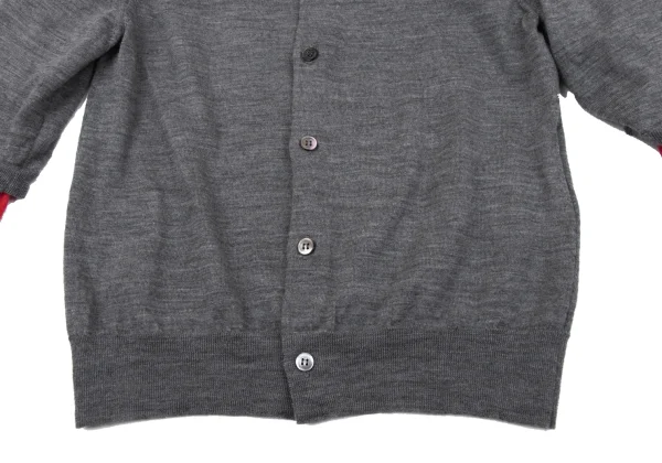 コムコム コムデギャルソンCOMME des GARCONS ウールレイヤード