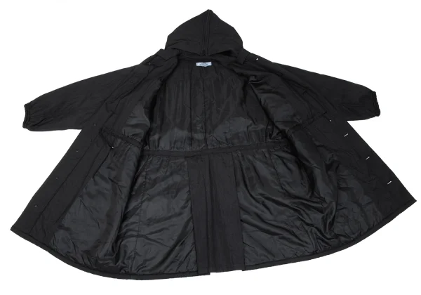 イッセイミヤケISSEY MIYAKE WINDCOAT ナイロン2WAYフーデッドコート
