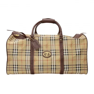 バーバリーBURBERRY コットンギャバグラフィックプリントトレンチ