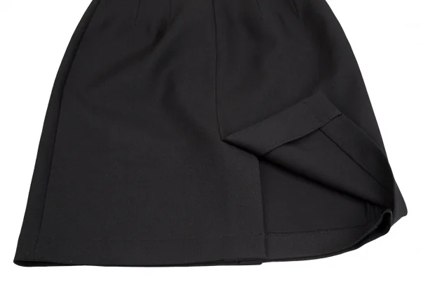 コムデギャルソンCOMME des GARCONSエステルハーフラップスカート 黒M