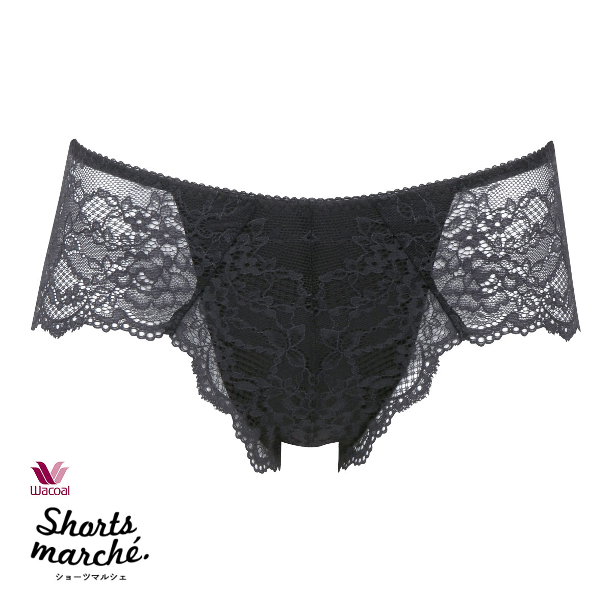 ワコール Wacoal ショーツマルシェ Shorts marche 総レース ノーマル