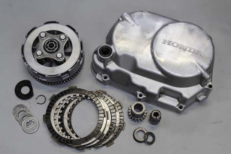 ホンダCD90用純正パーツの流用で、2次クラッチ仕様にチャレンジ