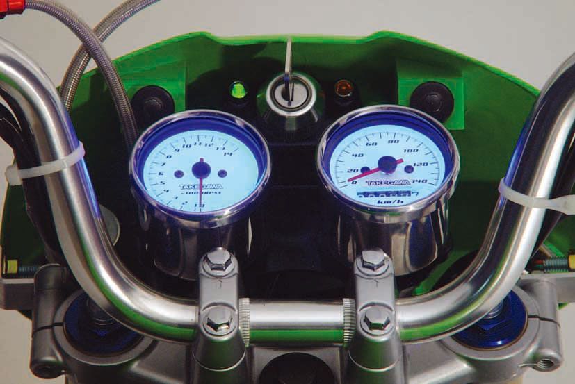 Webike | SP武川 SPタケガワ ブルーLEDスピードメーター＆タコメーター