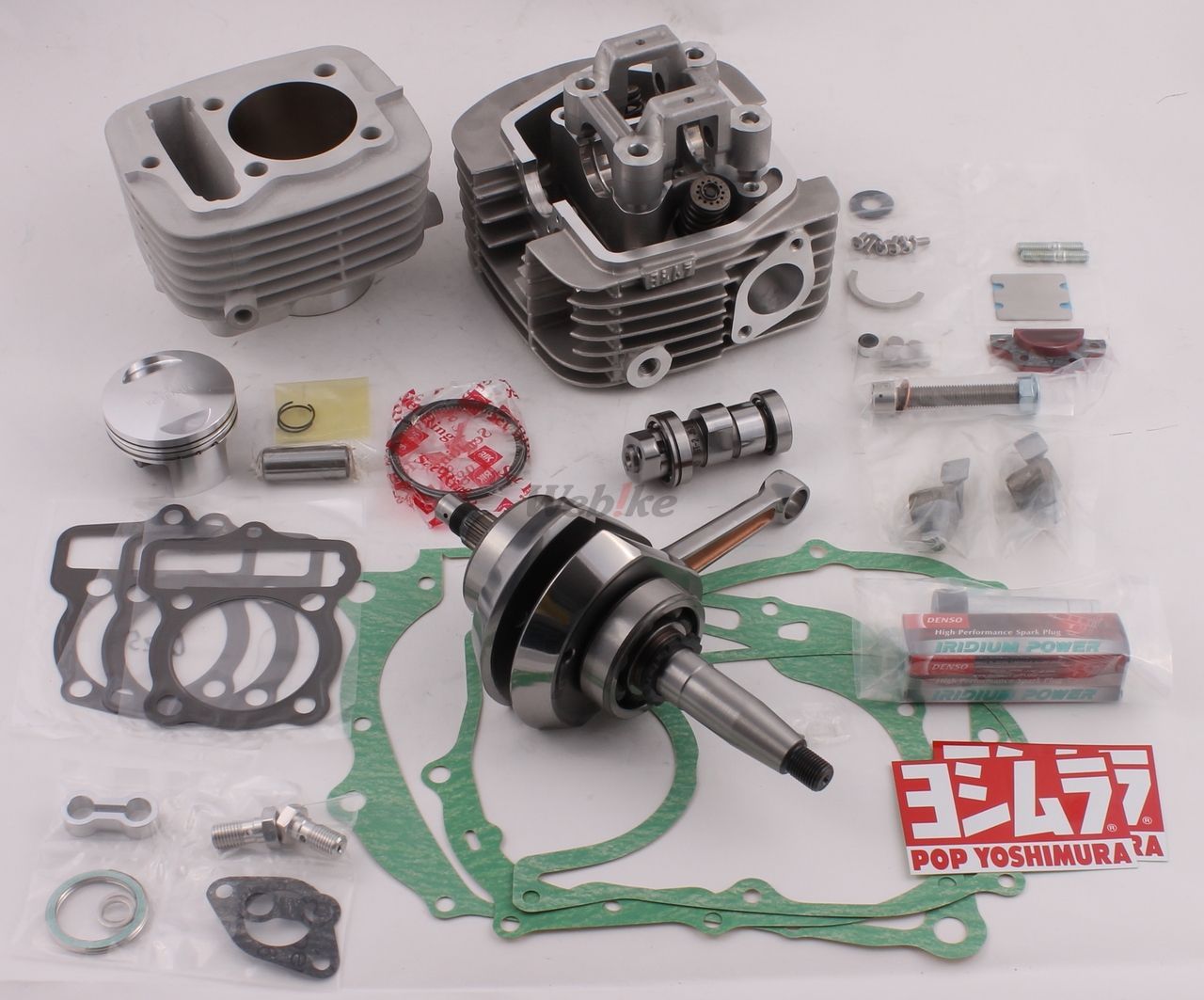 Webike | YOSHIMURA ヨシムラ ヨシムラヘッド (125cc) キット Type-R