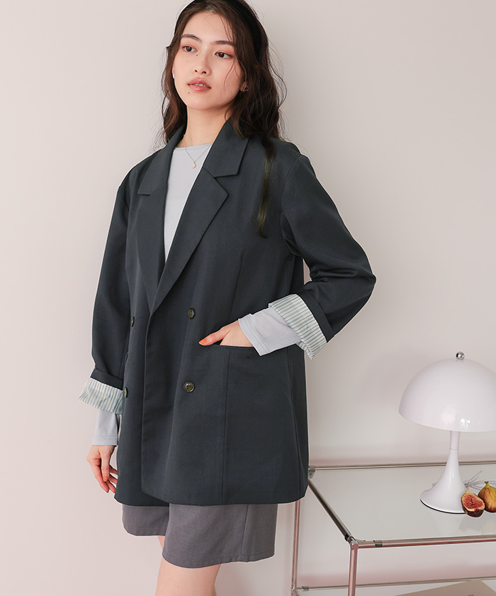 ダブルテーラードジャケット | titivate