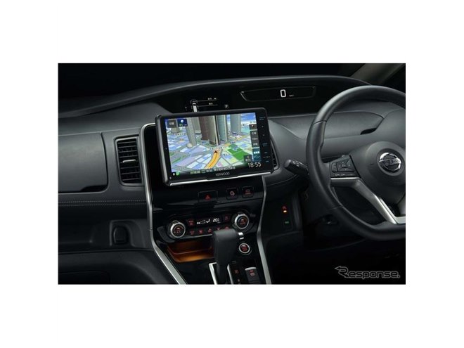 ケンウッド 彩速ナビ 新型…フローティング機構を初採用、230車種以上で