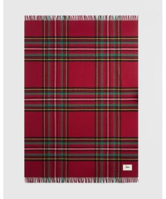 ブランケット Red Plaid | TEKLA/テクラ | 三越伊勢丹