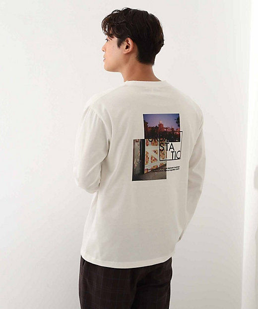 フォトグラフィック長袖Tシャツ（2002545883） | THE SHOP