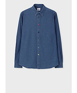 ソリッド リネン オープンカラーシャツ（152306695U