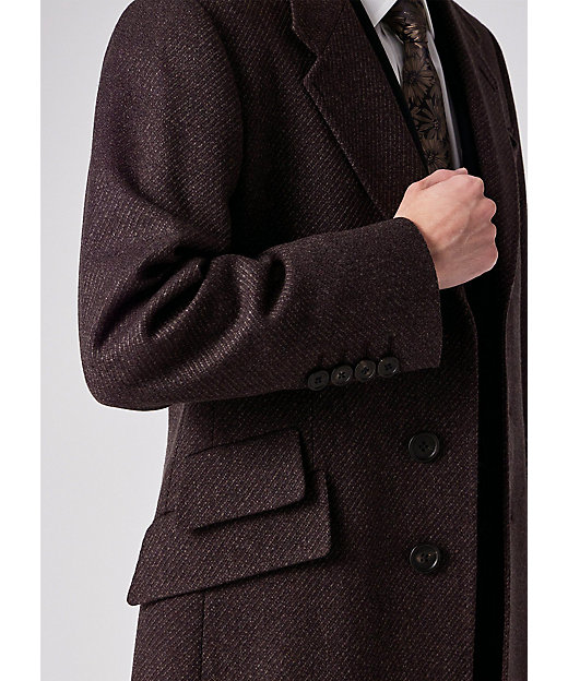 ウールカルゼ チェスターコート（25362240020） | Paul