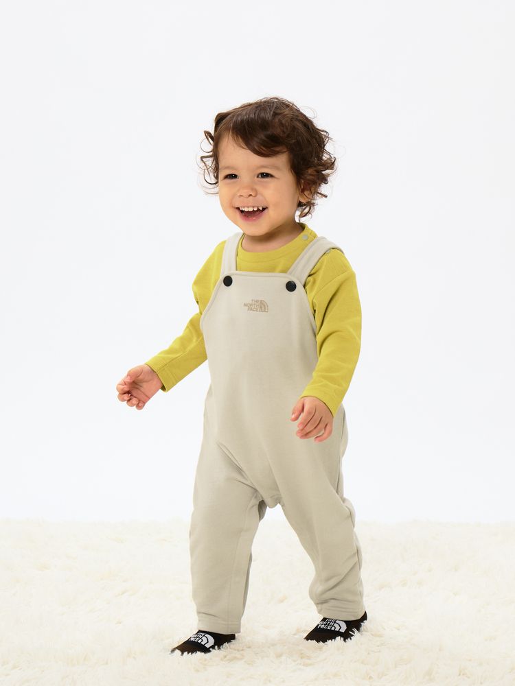 公式】スウェットロゴオーバーオール（ベビー）｜ザ・ノース・フェイス