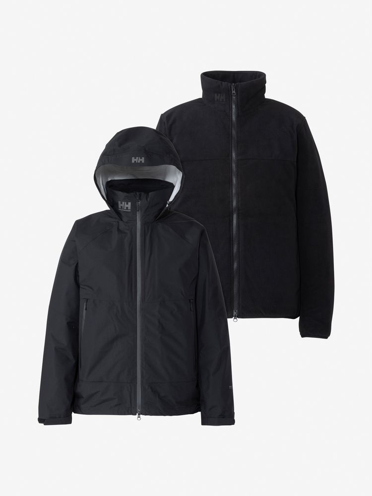 公式】フィンセ3ウェイジャケット（ユニセックス）｜ヘリーハンセン