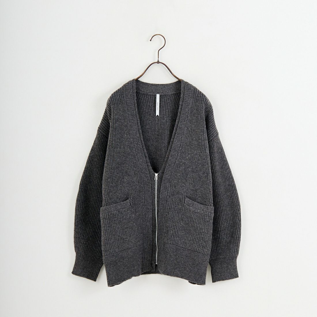 DIGNITE COLLIER [ディニテコリエ] ジップニットカーディガン