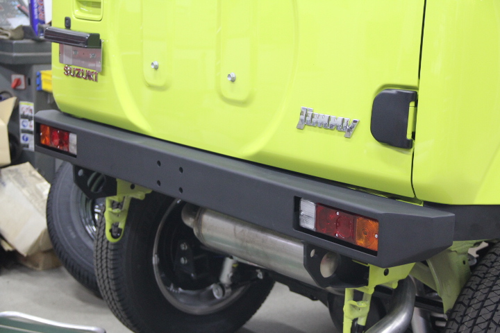 ジムニーJB64 ワイルドグース クロカンリアバンパー取付 | ジムニー