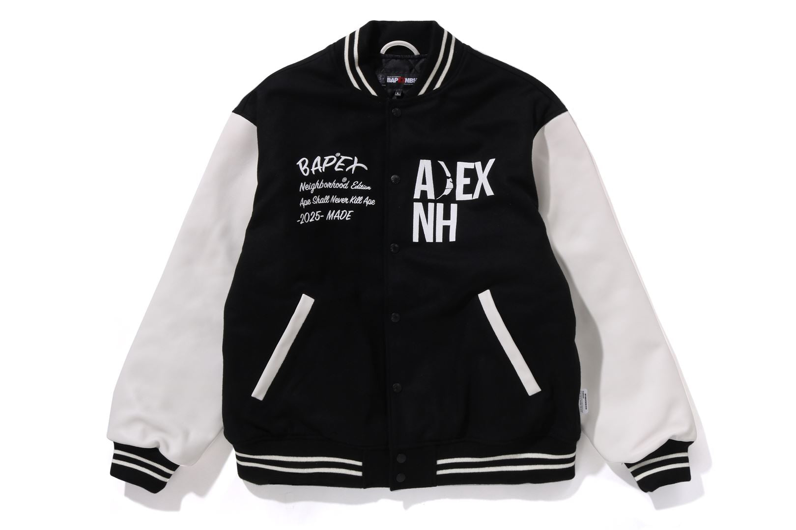 BAPE X NBHD 】VARSITY JACKET | bape.com