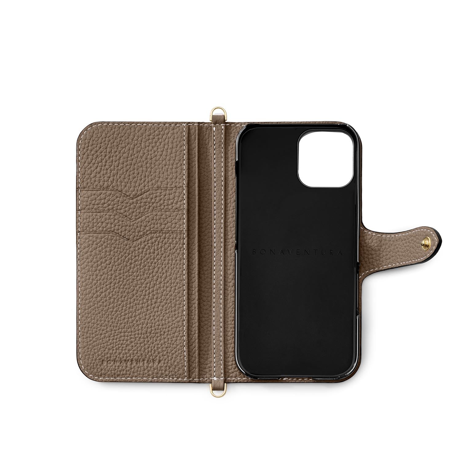 iPhone 17 Pro) ベルテッド ダイアリーケース シュリンクレザー