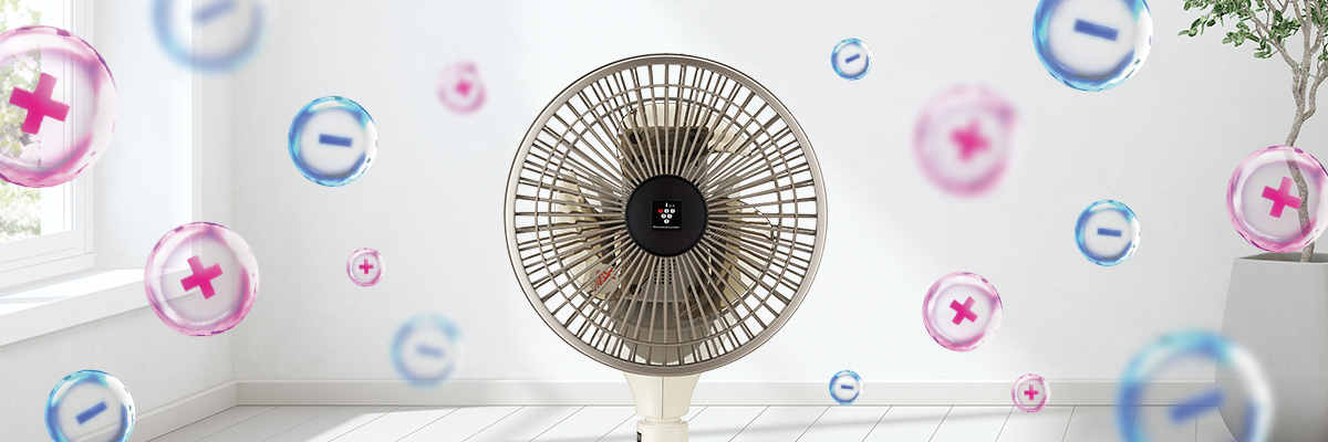 プラズマクラスターの効果 | PJ-P2DBG | 扇風機：シャープ