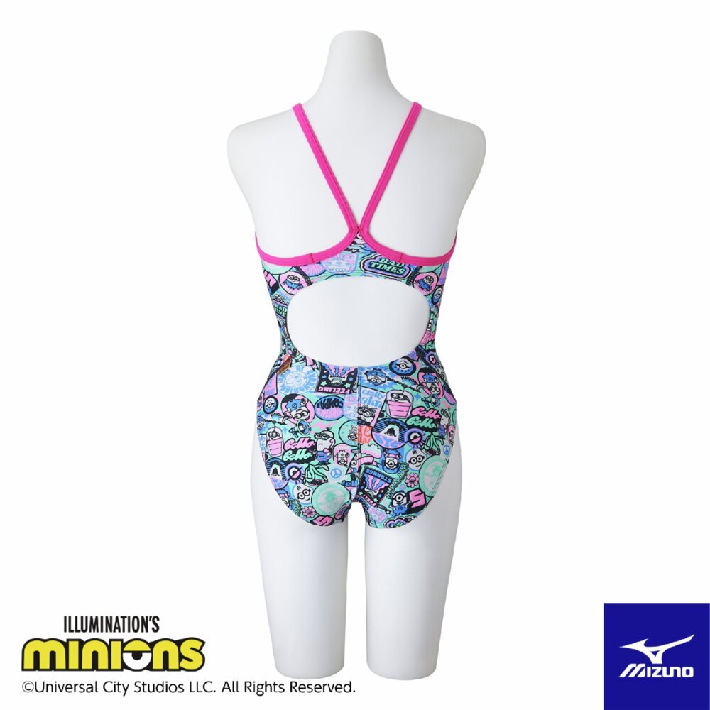 ミニオン】競泳練習用ミディアムカット|N2MAC495|競泳水着|スイム