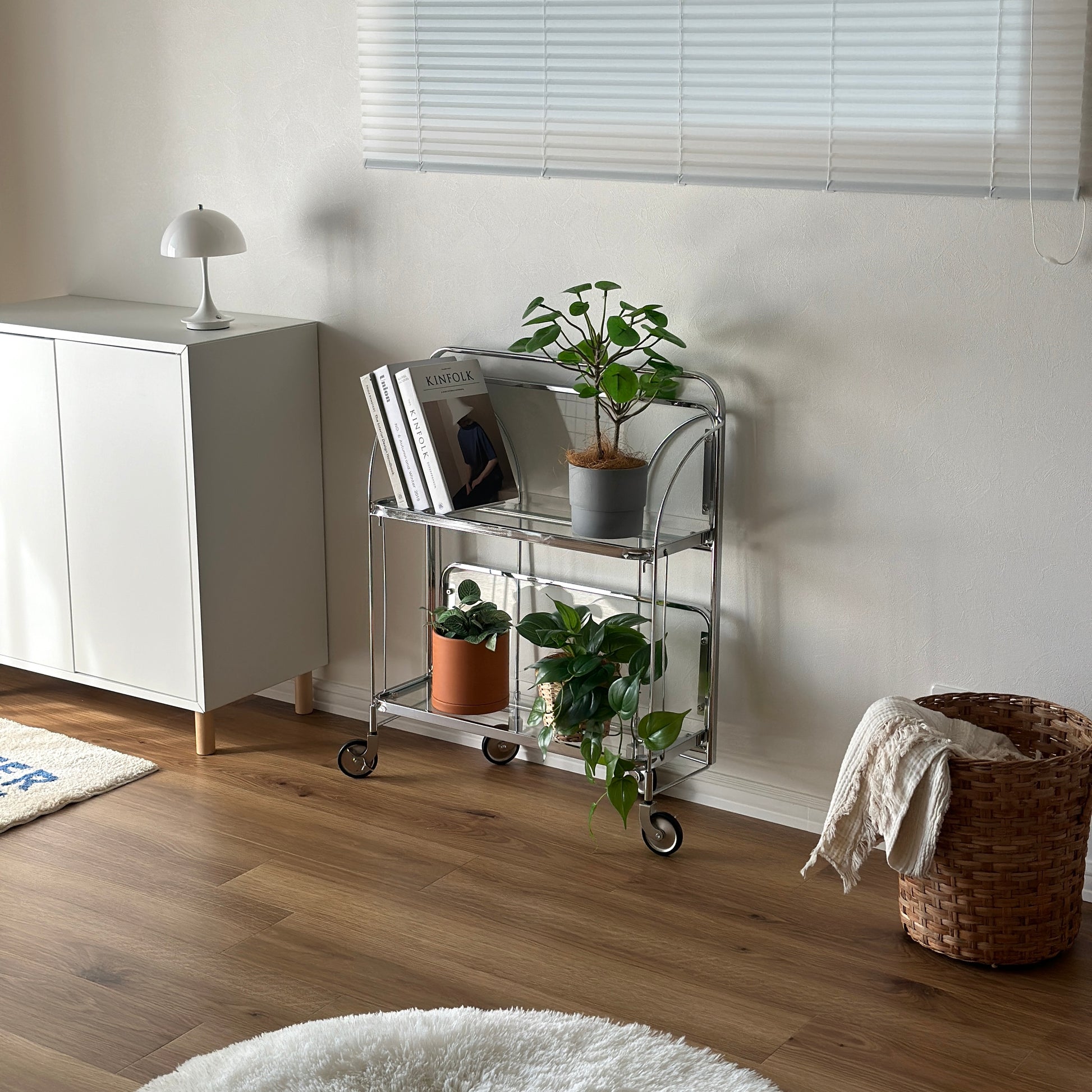 ワゴン｜2wayディスプレイワゴン クリア - territory