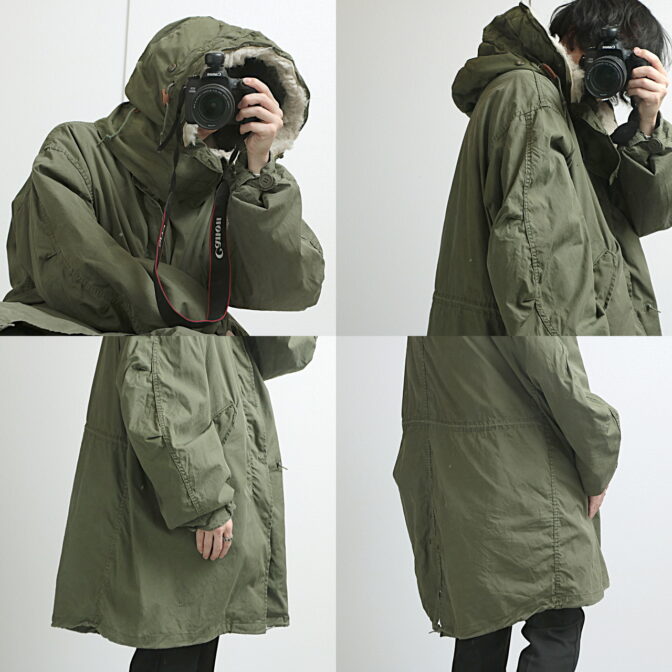 80s 米軍 m-65 ミリタリー フィッシュテールパーカー モッズコート