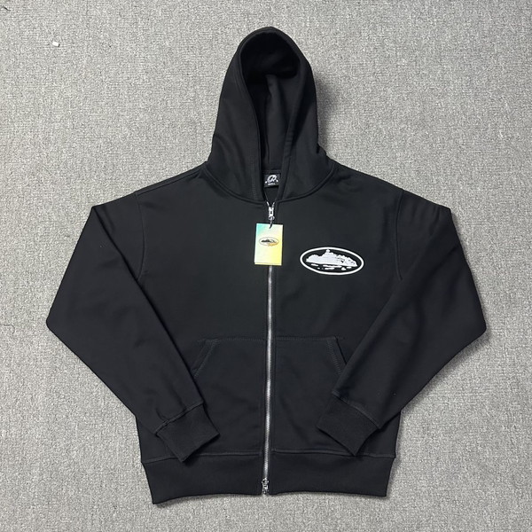 Corteiz Logo Zip-Up Parker コーテイズ ロゴ ジップアップ パーカー