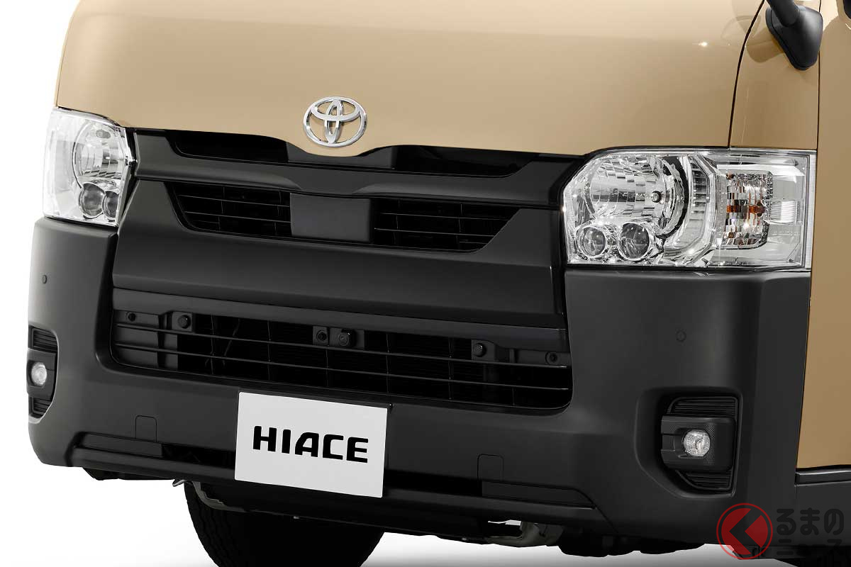 トヨタ新「ハイエース」発売！ 斬新