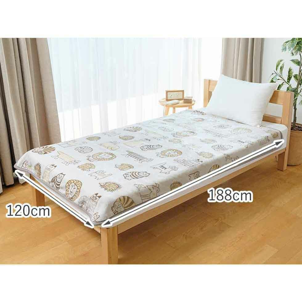 電気毛布(掛け敷き)リサ・ラーソン188x120cmKDK-L504 | コイズミ