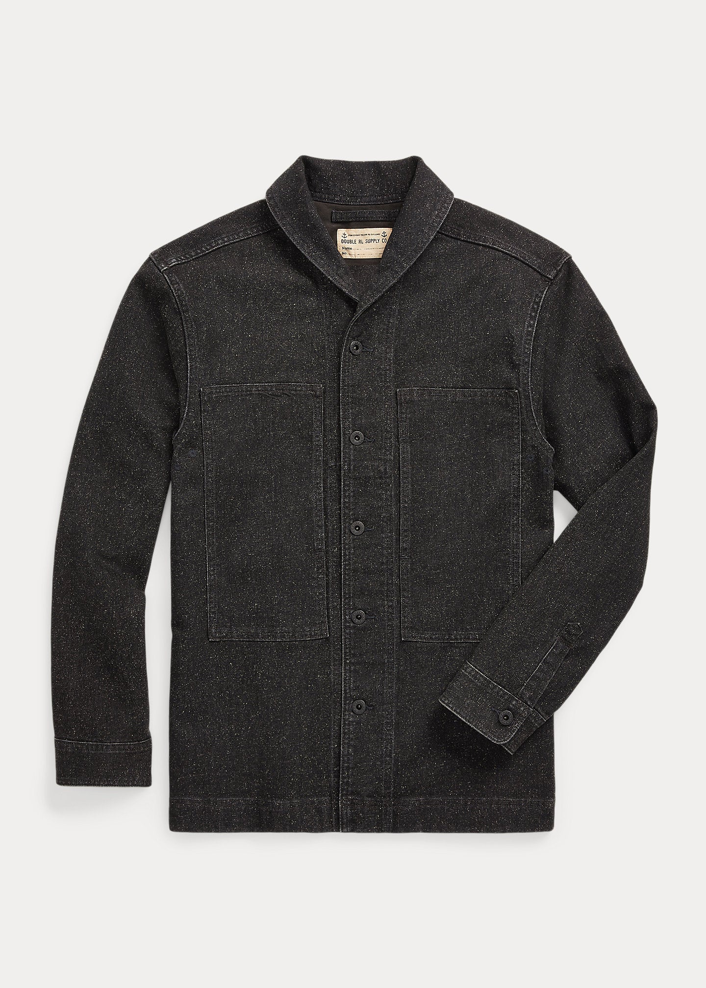 RRL JASPE DENIM BLACK SHIRT JACKET – Lawrence Covell