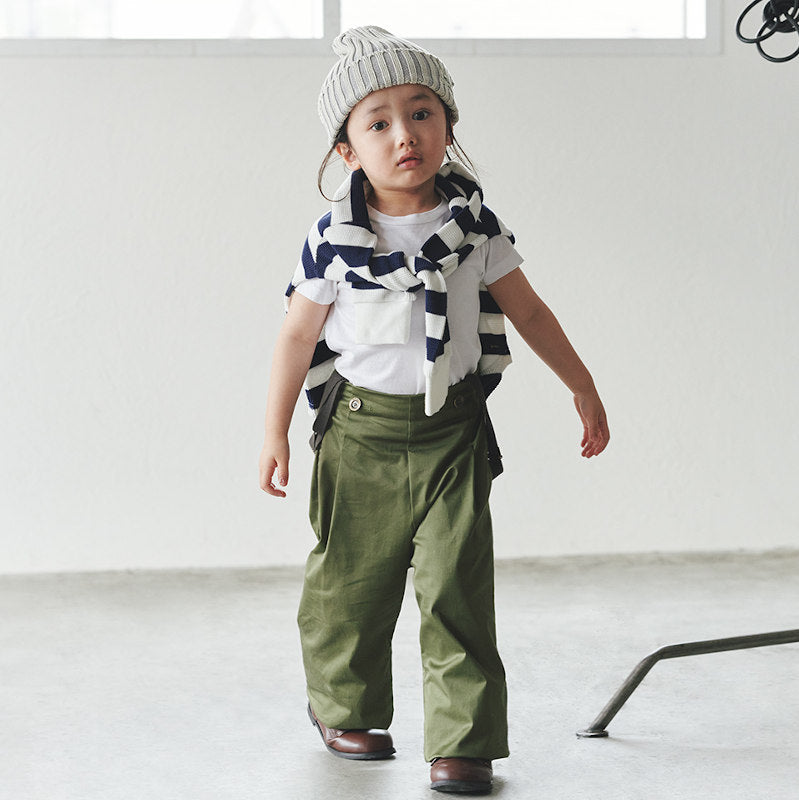 MARLMARL（マールマール） slacks スラックス サスペンダー付パンツ