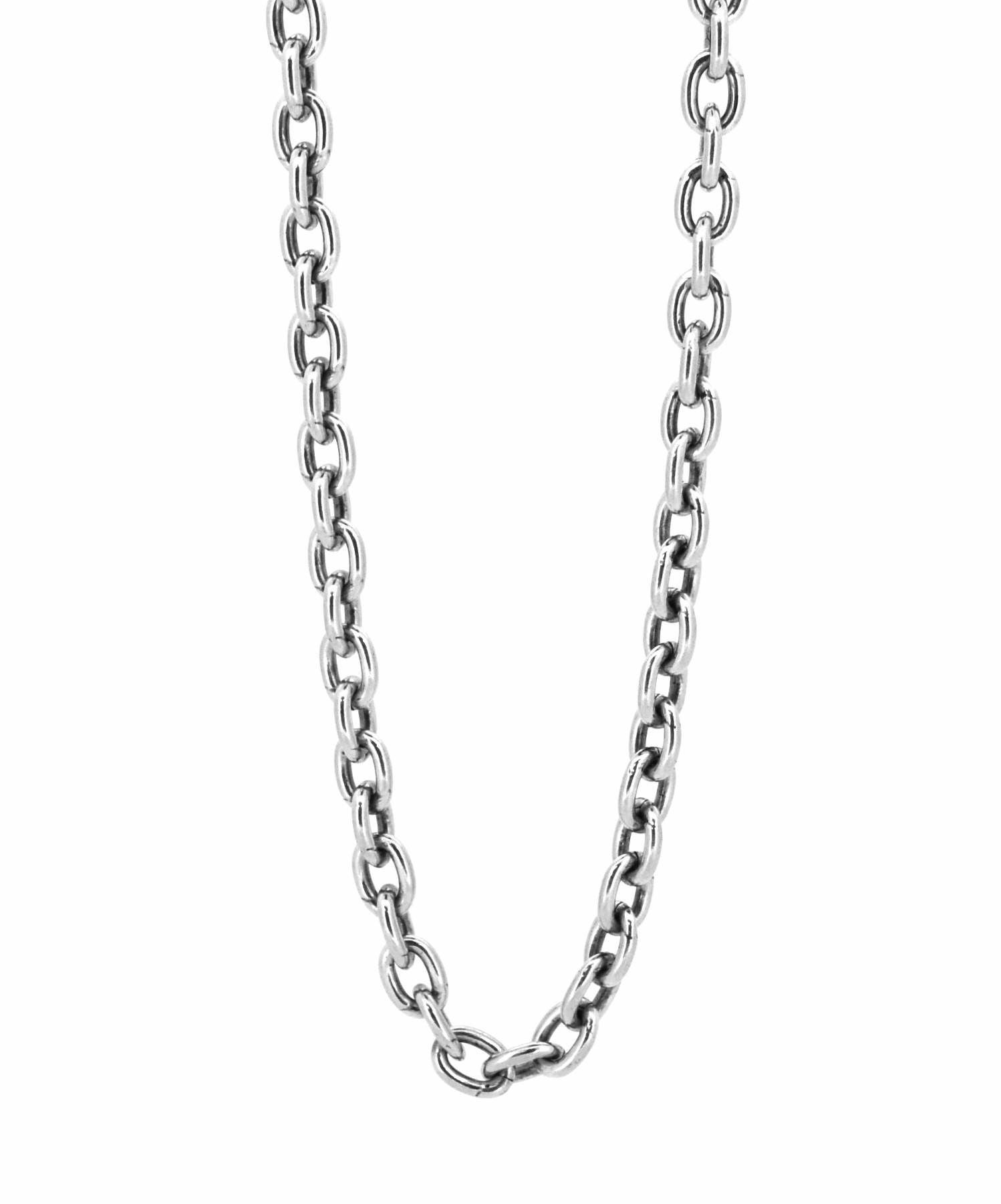 BASIC”ラージシルバーチェーンネックレス/アズキ/シルバー925 | LION