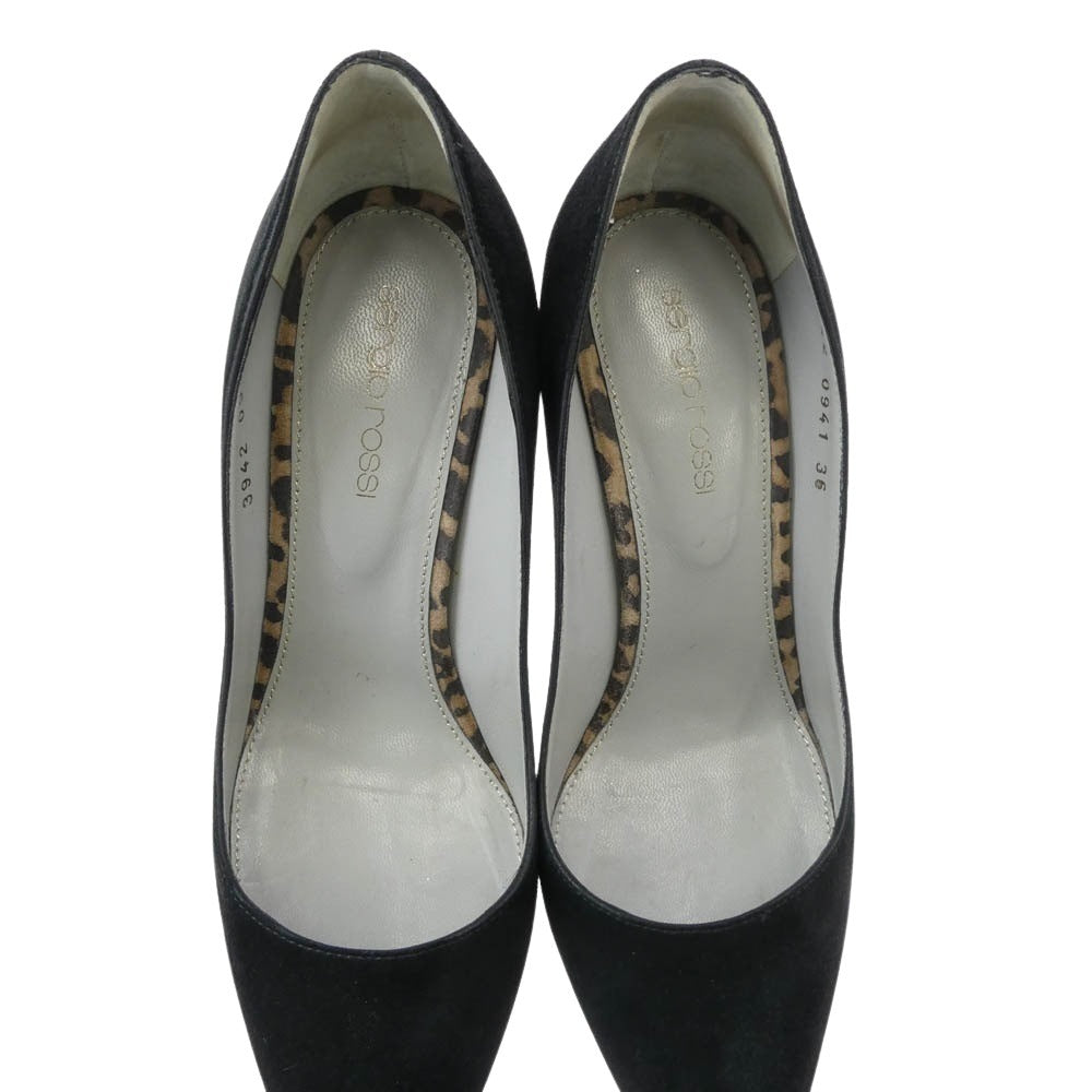 Sergio Rossi セルジオロッシ イタリア製 スウェード ポインテッドトゥ