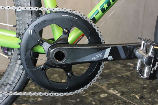 ロードのフロントシングル化。SRAM rival1カスタム : K&M CYCLE BLOG