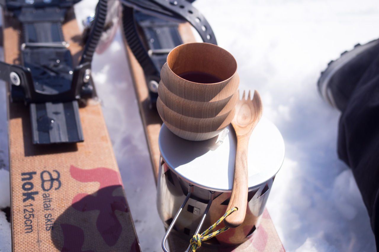 これぞ逸品 ～ Wood Cup “Hiro-sawa”(ヒロ沢) : 山に野に川に呑みに