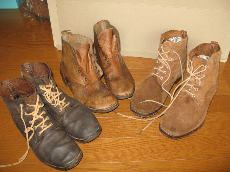昭五式編上靴。 リクエストにお答え。 : apuro