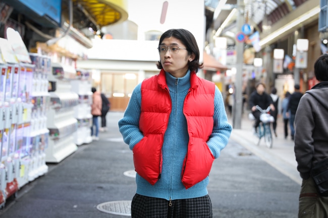 Crescent Down Works North By North West Vest [Red(Streak Free)]