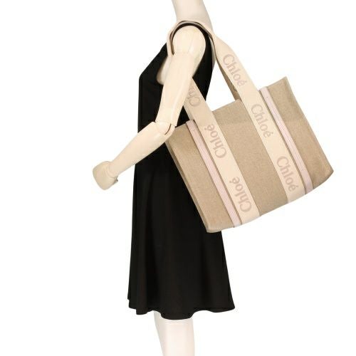 クロエ トートバッグ レディース ウッディ WOODY MEDIUM TOTE ブラウン