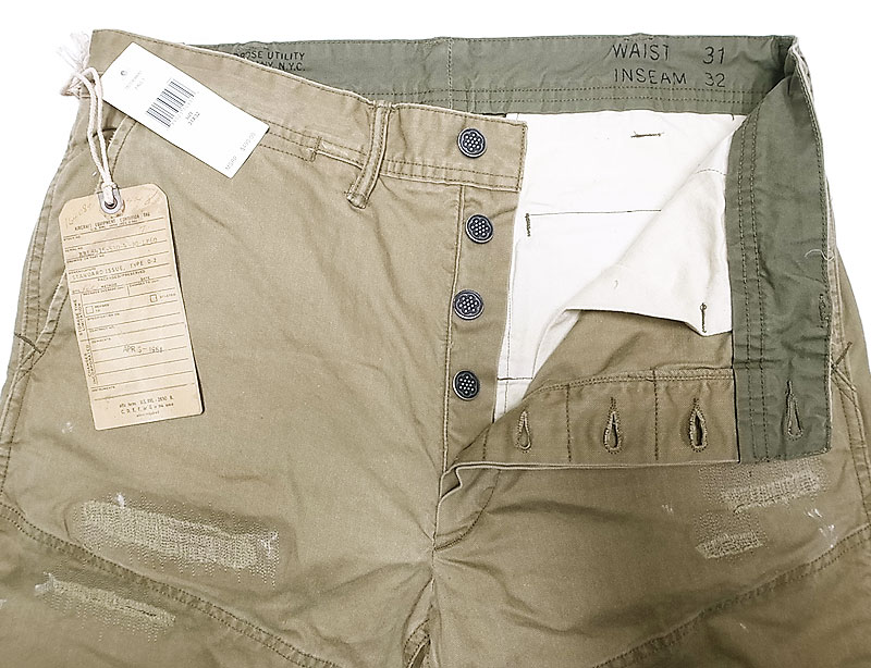 Double RL(RRL) Distressed HBT Pants ヘリンボーンベイカーパンツ